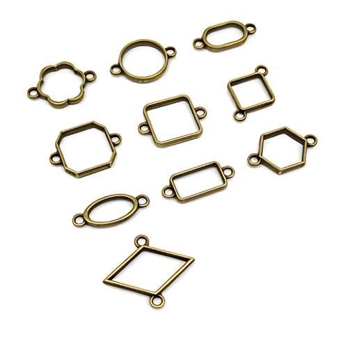 Bezels Mix Shape Set 10pc