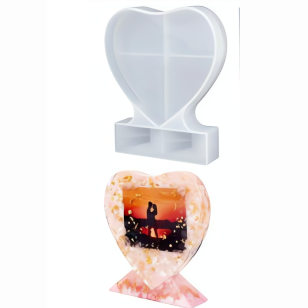 Small Heart Frame Mold