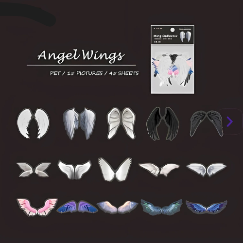 Wings Collection Deco Sticker Pack #2 - 45pc