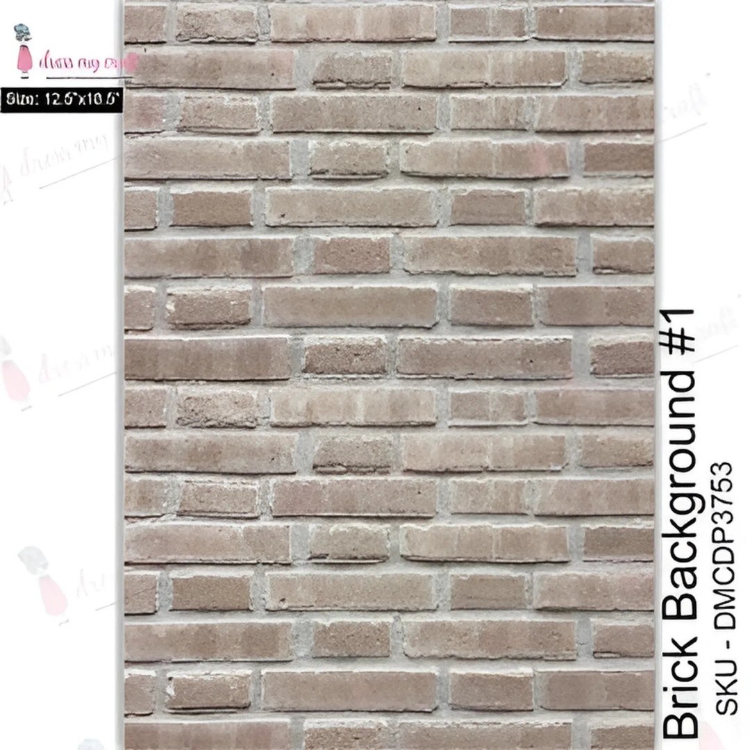 BrickBackground1-TransferMe12.5_x18.5 Brick Background #1 -Transfer Me (12.5"x18.5") - Image 1