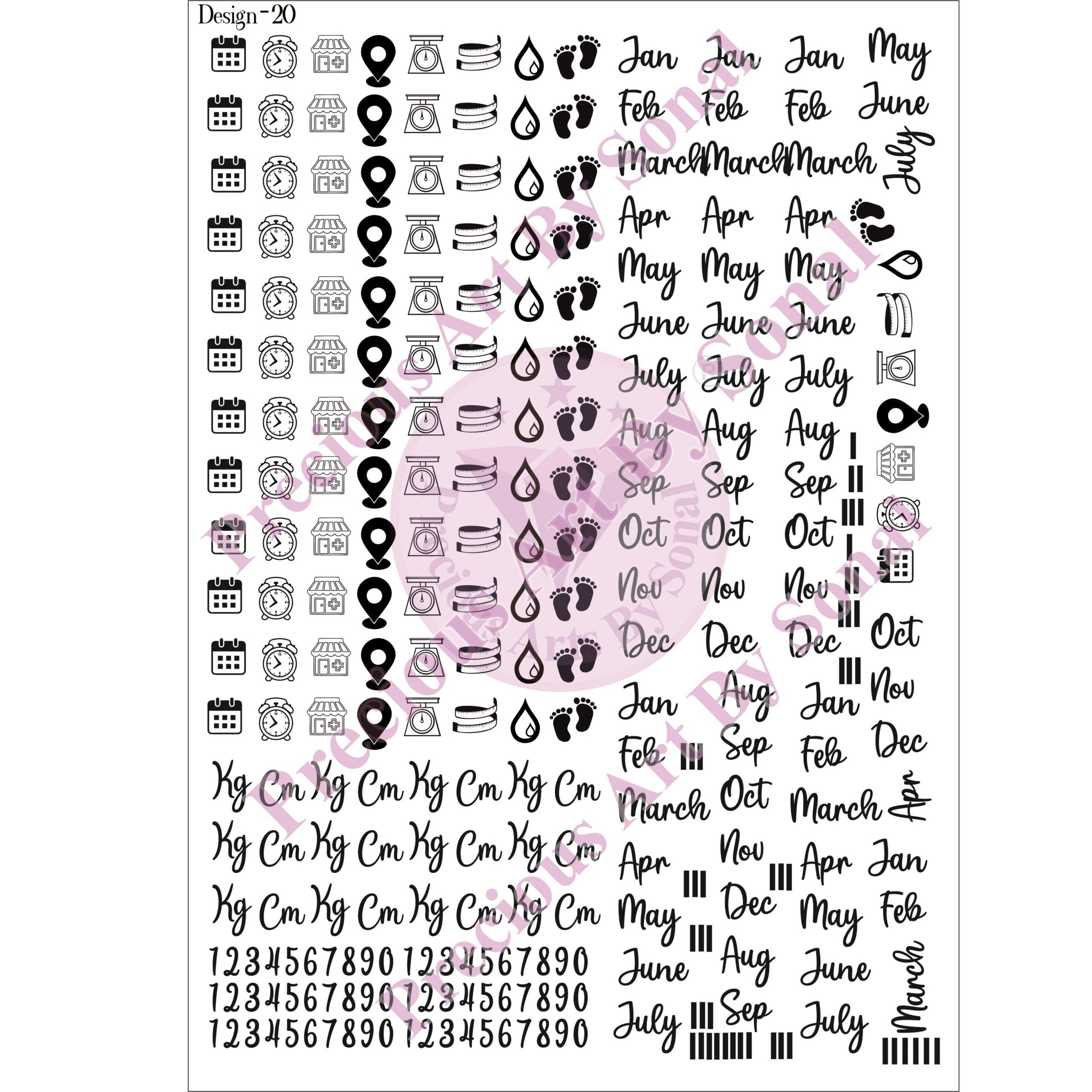 INSERT SHEET 20 Insert Sheet - 20 - Image 1