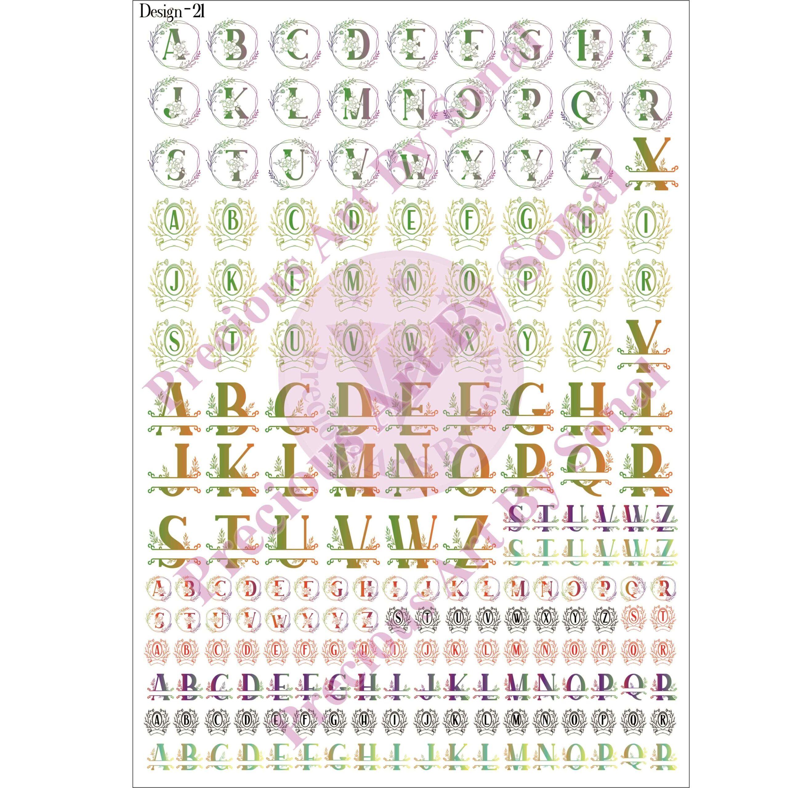 INSERT SHEET 21 Insert Sheet - 21 - Image 1