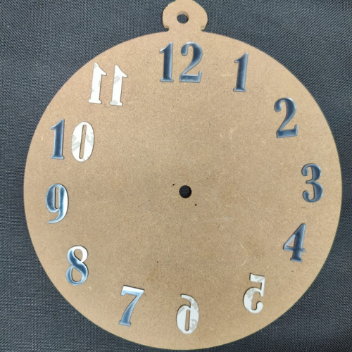 1 inch English Grey Clock Numbers with Self Adhesive 1 inch English Grey Clock Numbers with Self Adhesive - Image 1