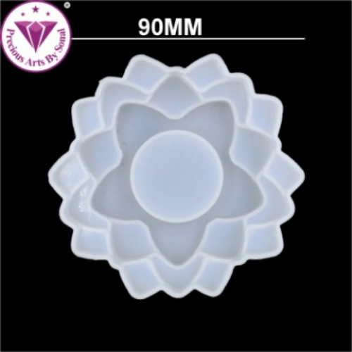 3 Step Flower T-light Holder Mold 3 Step Flower T-light Holder Mold - Image 1