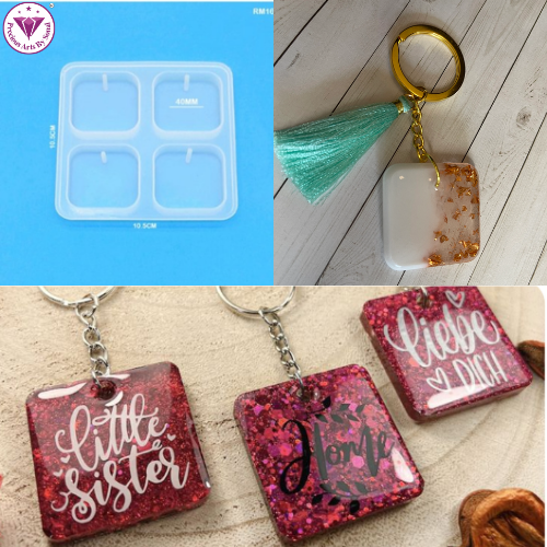 4 Cavity Square Mold 4 Cavity Square Mold - Image 1