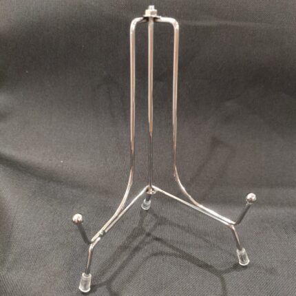 6 inch Silver Metal Stand - Type Foldable