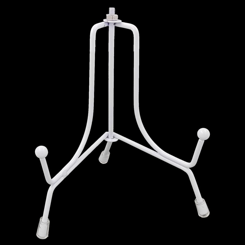 62282c5794e4b_1405_1639 4 inch White Metal Stand- Type Foldable - Image 1