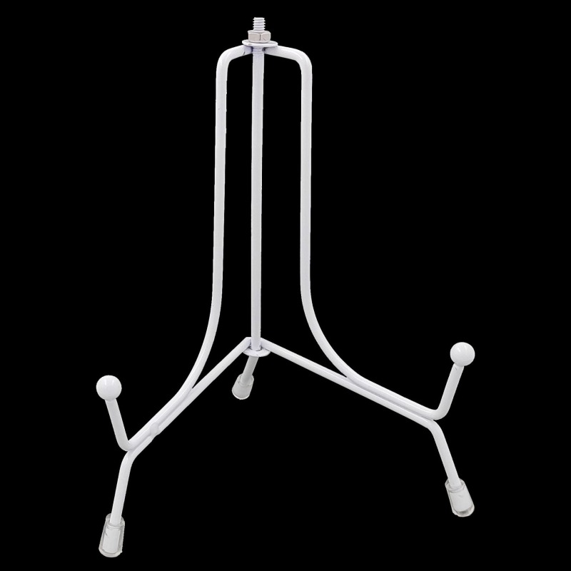 62282c5794e4b_1406_1640 6 inch White Metal Stand- Type Foldable - Image 1