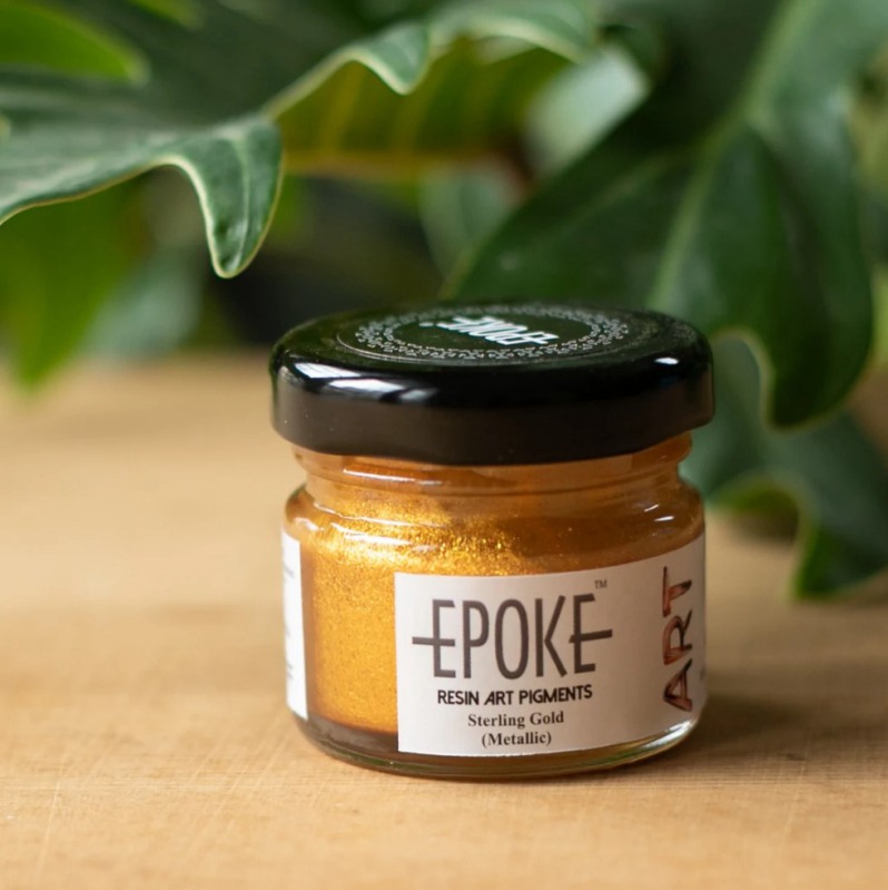 62282c5794e4b_1412_1666 Sterling Gold (Metallic) - Mini Pigment Paste -20g - Image 1