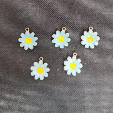 Blue Flowers 1 Charm