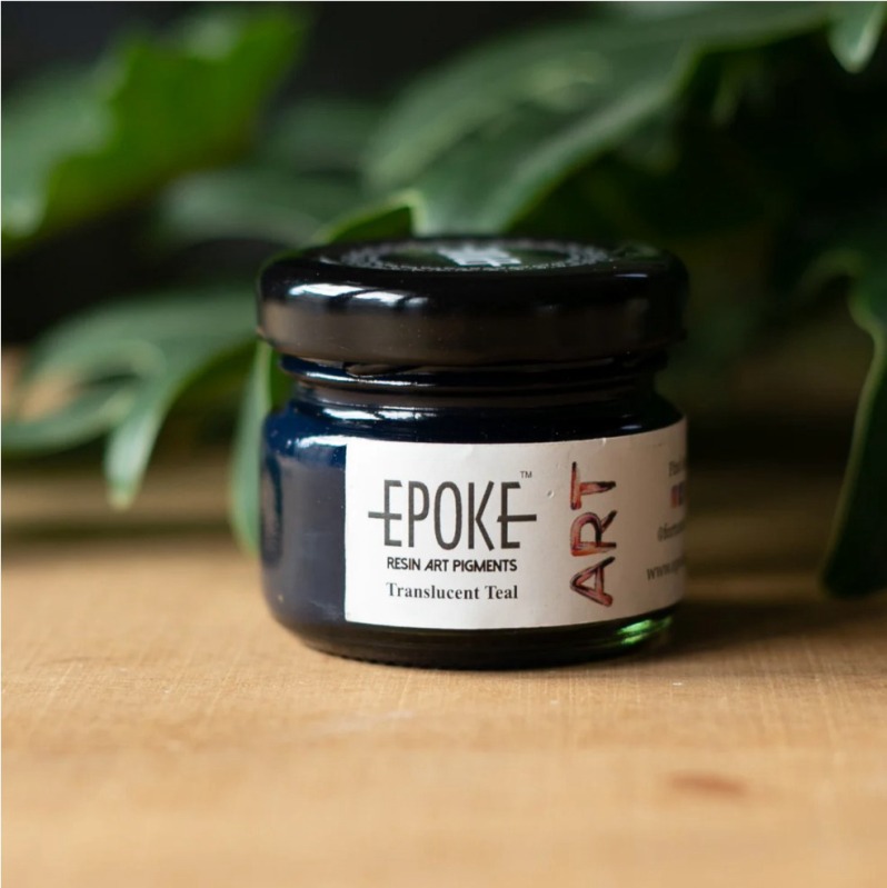 62282c5794e4b_1735_2192 Translucent Teal - Mini Pigment Paste -20g - Image 1