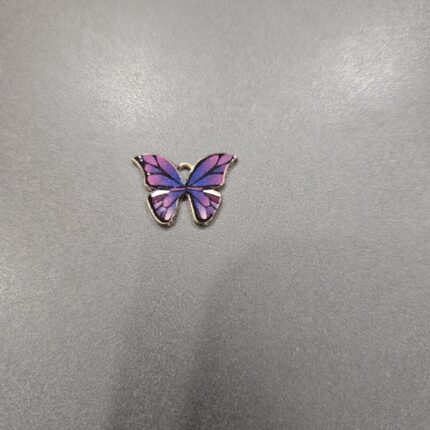 Multicolor Butterfly 11 Charm