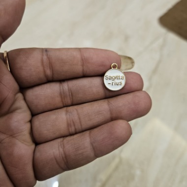 White Sagittarius Horoscope Charm