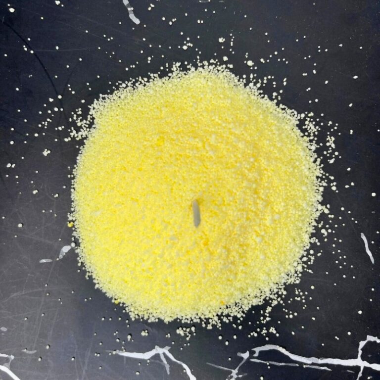 Candle Pearl Wax Yellow