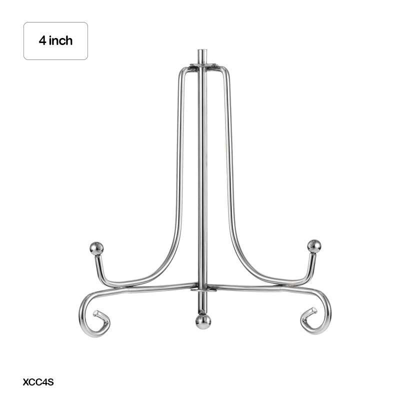 62282c5794e4b_6776_8553 4 inch Silver Metal Stand - Type Foldable Type 2 - Image 1