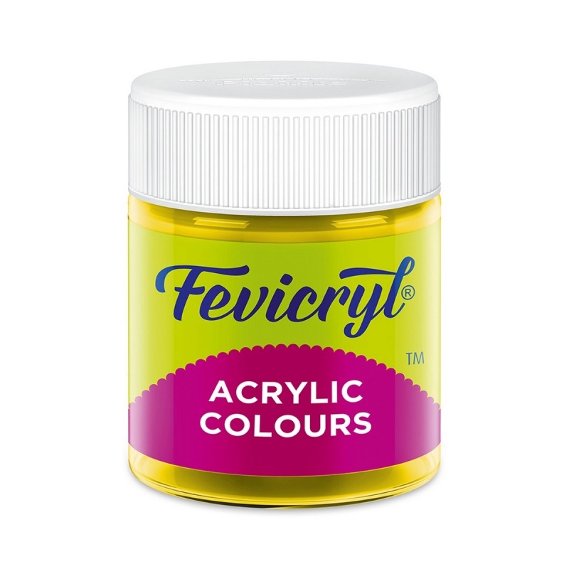 62282c5794e4b_7217_9213 Fevicryl - Chrome Yellow - 15ml - Image 1