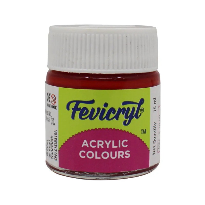 62282c5794e4b_7223_9214 Fevicryl - Crimson Red - 15ml - Image 1