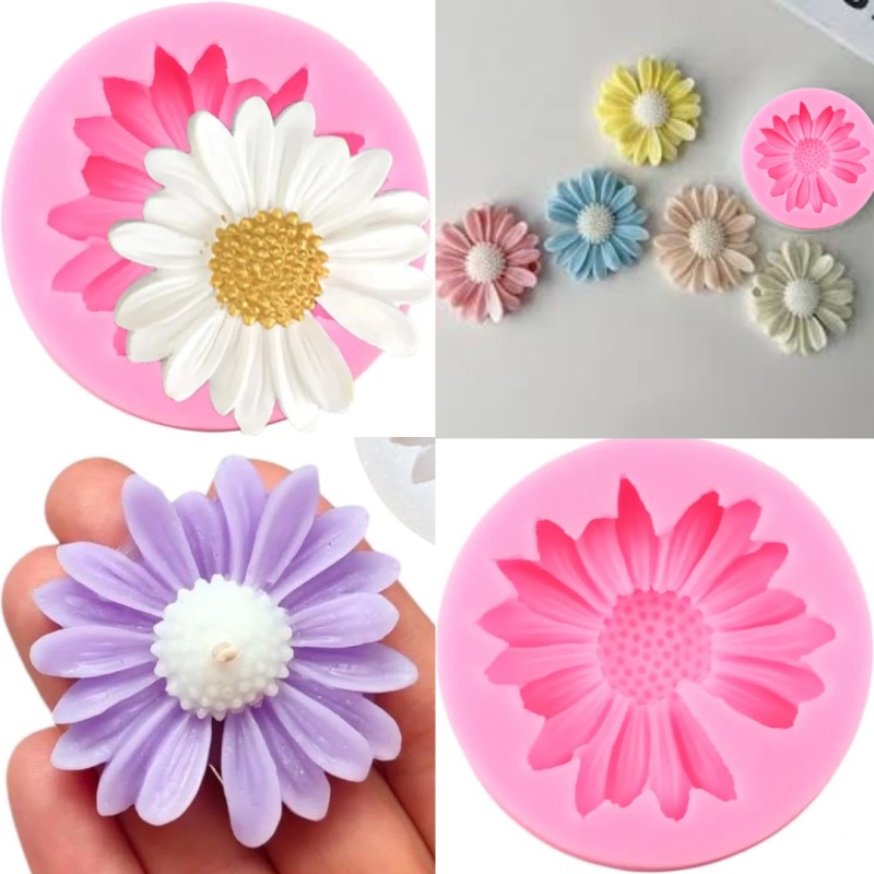 62282c5794e4b_7233_9231 3D Daisy Flower Mold - Image 1