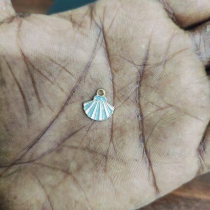 SkyBlue Shell 4 Charm