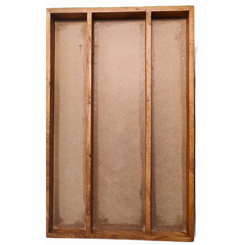 62282c5794e4b_8260_10601 Teakwood Frame with MDF (3 Partition) - Image 1