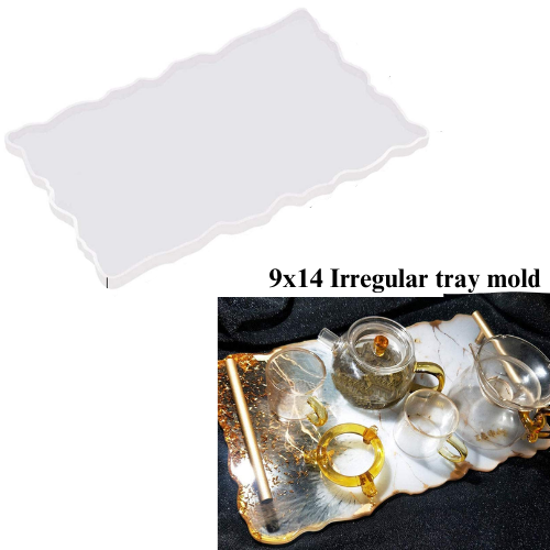 9x14 Irregular Tray Mold 9x14 Irregular Tray Mold - Image 1