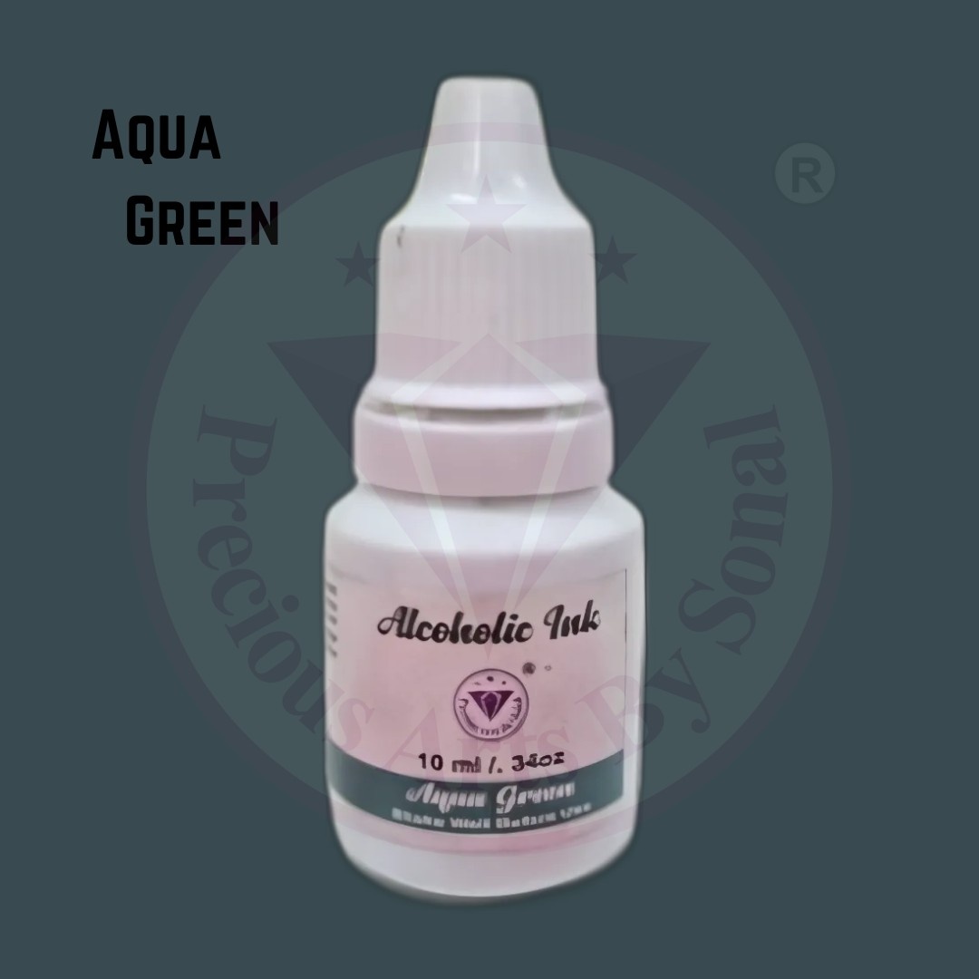 AquaGree Aqua Green Precious Alcohol Ink - Image 1