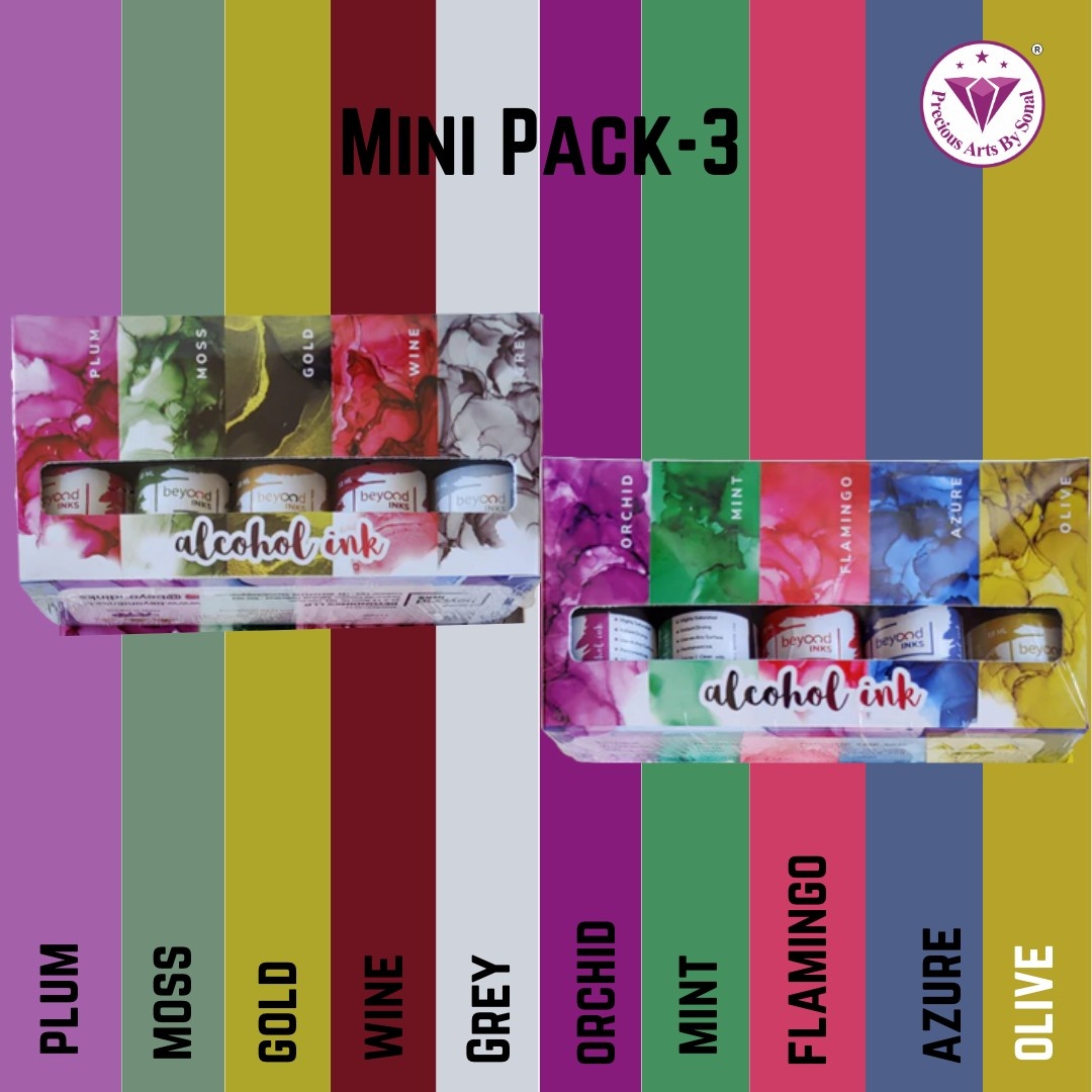 BeyondAlcoholInks-Minipack (2) Beyond Alcohol Inks Pack of 2 - Image 1