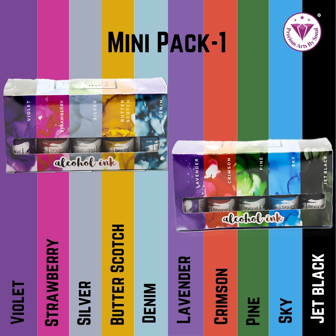 BeyondAlcoholInks-Minipack Beyond Alcohol Inks Pack of 4 - Image 1