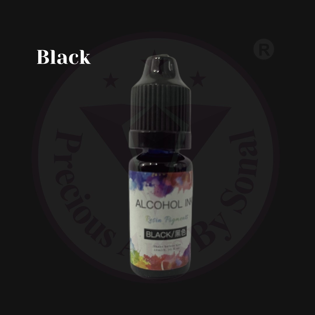 Blac Black Alcohol 3D Inks - Image 1
