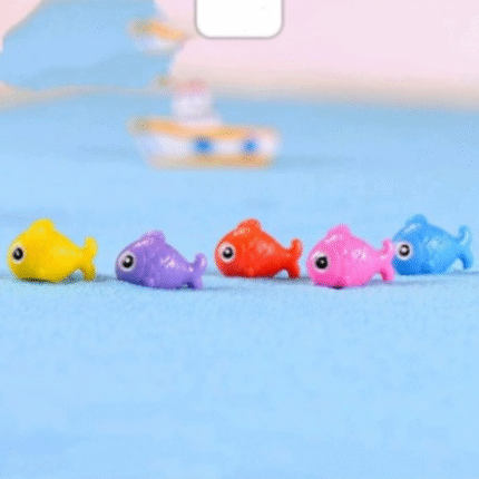 Fish Miniature - Design 9 -5Pcs