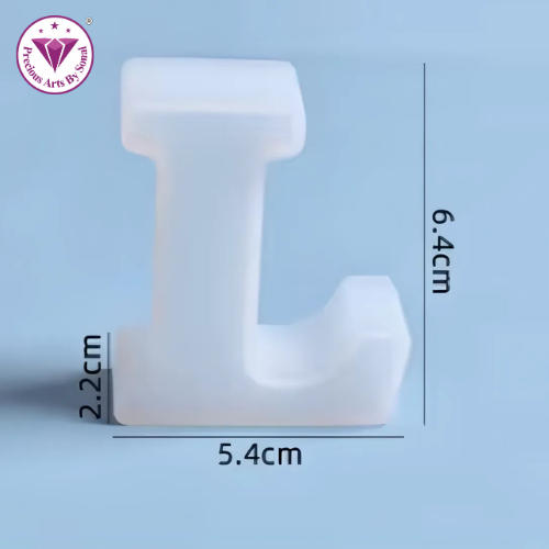 L 2.5 inch Alphabet Mold L - Image 1