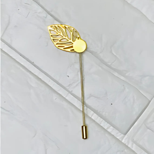 Leaf Brooch Pin 2 Leaf Brooch Pin 2 - Image 1