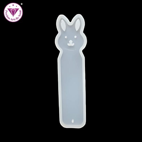 Medium Rabbit Bookmark Mold (2) Medium Rabbit Bookmark Mold - Image 1