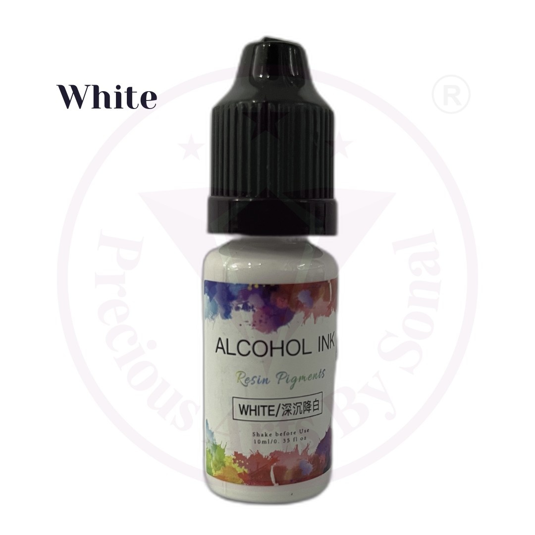 Whit White Alcohol 3D Inks - Image 1