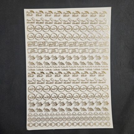 Metallic Sheet Golden - Rakhi Design 3