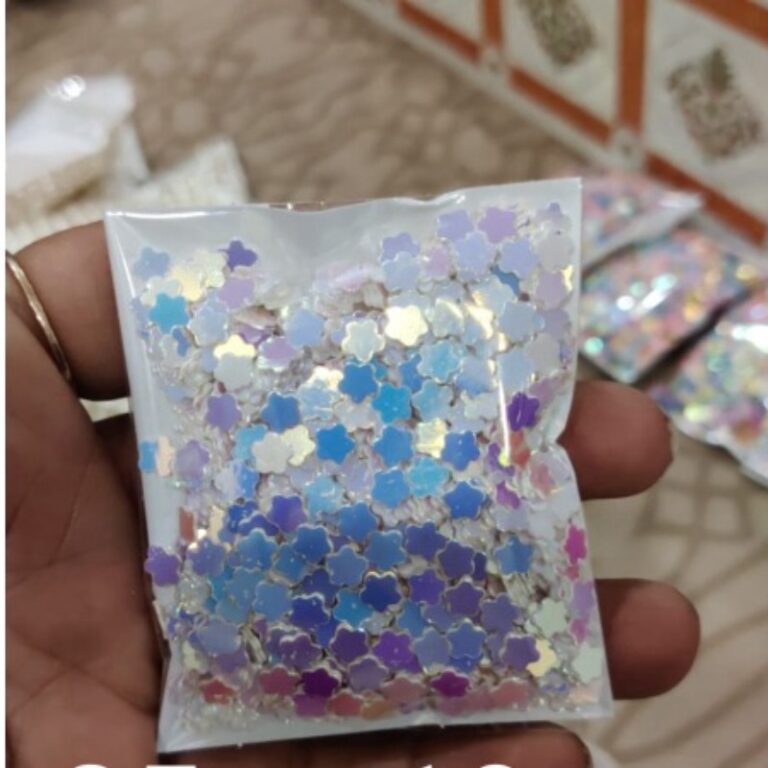 White Flower Sequins