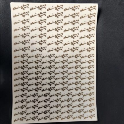 Metallic Sheet Golden - Guruji Design 4