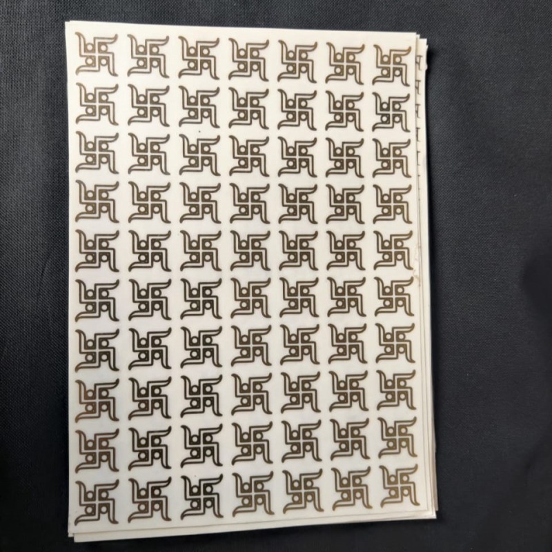 Metallic Sheet Golden - Diwali Design 6