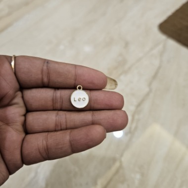 White Leo Horoscope Charm