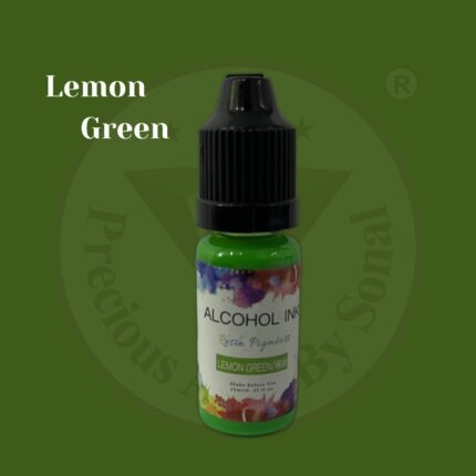 Lemon Green Alcohol 3D ink
