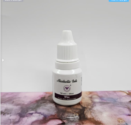 Wine Precious Alcohol Ink