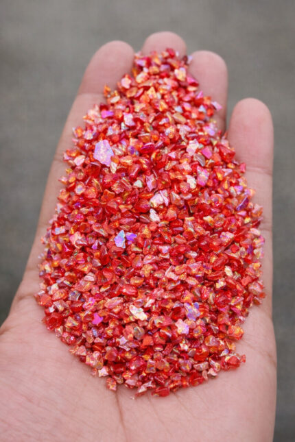 Red Holographic Stones