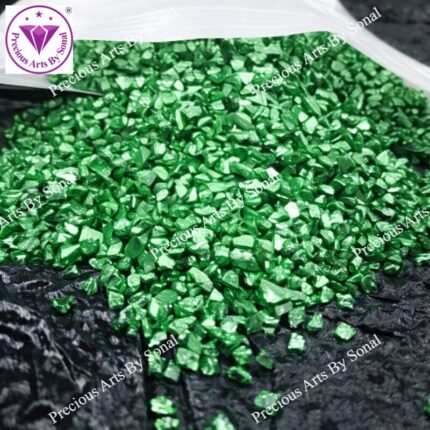 Dark Green - Big Glass Granules 500gm