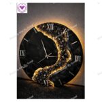 Wireless River Cut Clock