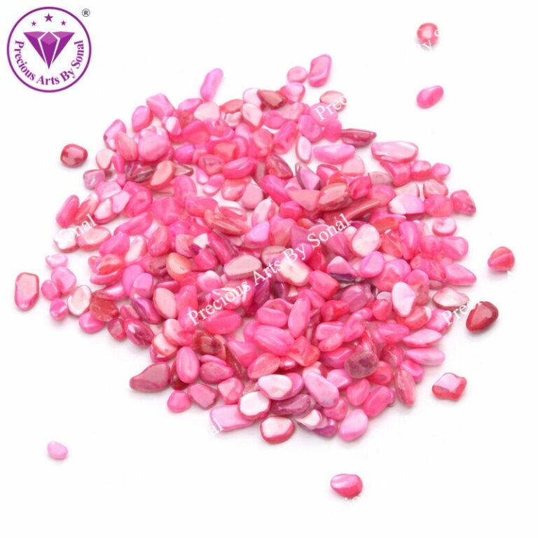 Rose Pink Shell Stones