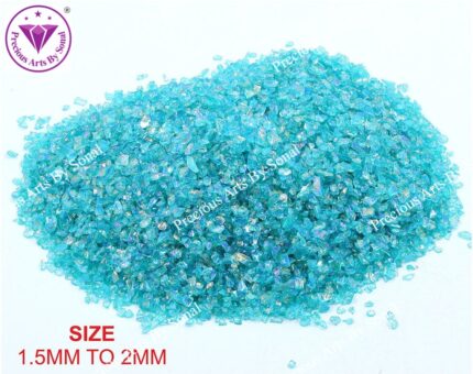 Torquise Rainbow - Small Glass Granules