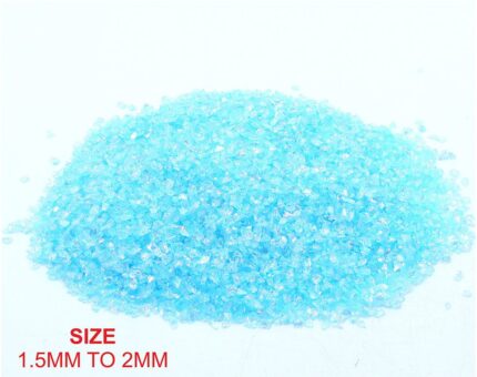 L Firozi Rainbow - Small Glass Granules 500gm